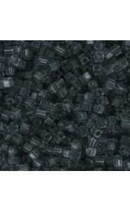 Miyuki square - cubes 1.8mm Beads - Transparent grey SB18-152